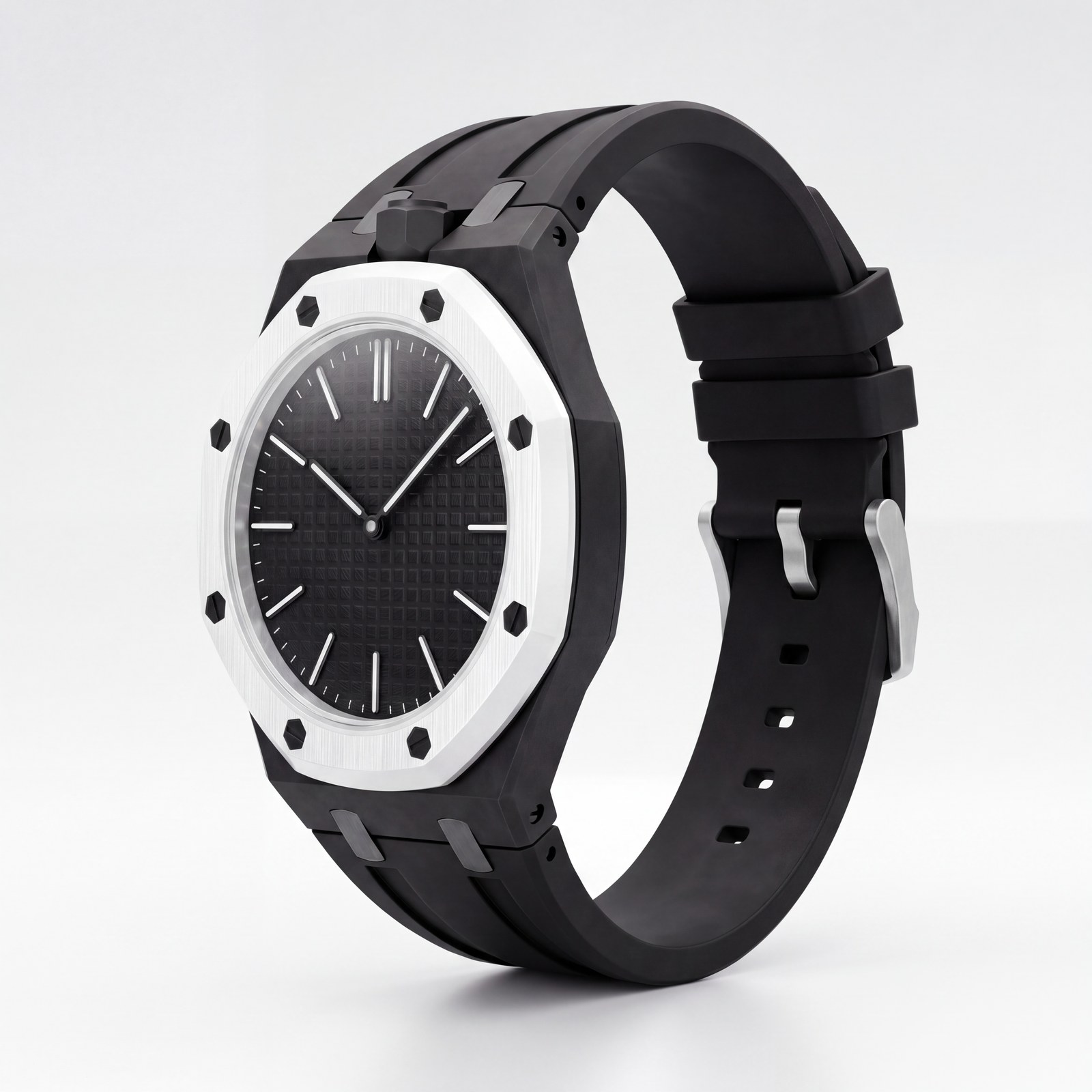 Bracelet Pop Atelier avec module noir — vue 3/4